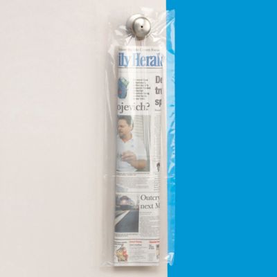 7 1/2 x 25" 1.5 Mil Newspaper Bags S-8467