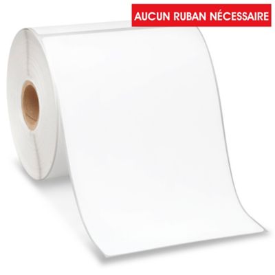 Removable Adhesive Desktop Direct Thermal Labels - 4 x 6" S-8487