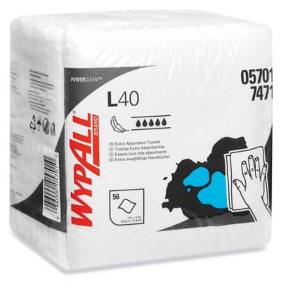 WypAll® PowerClean™ L40 Extra Absorbent Towels (05701