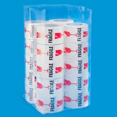 10 x 10 x 24" 2 Mil Gusseted Poly Bags S-8491