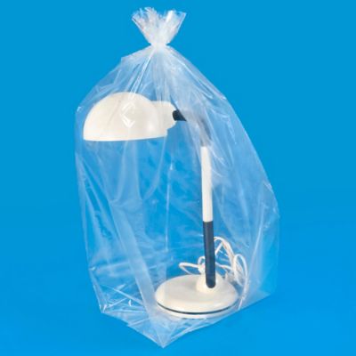 12 x 12 x 30" 2 Mil Gusseted Poly Bags S-8492