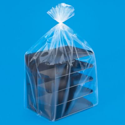 13 x 10 x 30" 2 Mil Gusseted Poly Bags S-8493