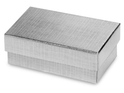 Jewelry Boxes - 2 1/2 x 1 1/2 x 7/8", Silver S-8562SIL