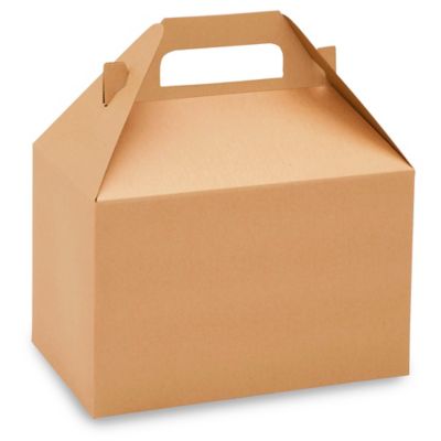 Gable Boxes - 8 x 4 7/8 x 5 1/4", Kraft S-8567
