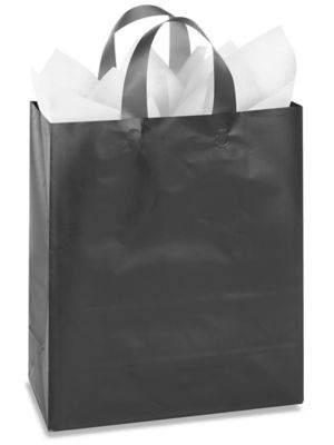 Color Paper Bags - Shopper's bags with handle for retail shops