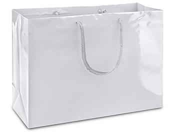 High Gloss Shopping Bags - 16 x 6 x 12", Vogue