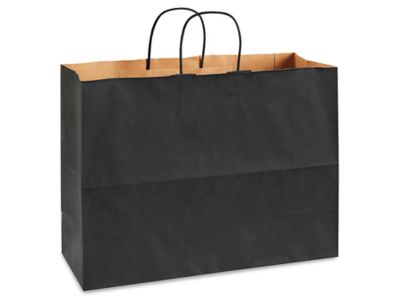  Sacs de magasinage en kraft teinté – 16 x 6 x 12 po, Vogue