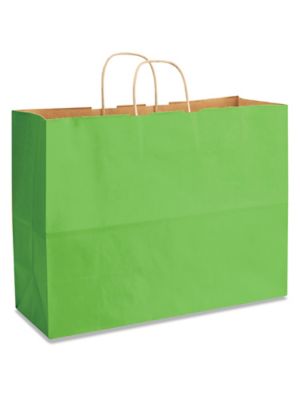 Bolsa papel verde oscuro CR - The Shoppery