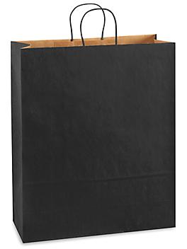 Kraft Tinted Color Shopping Bags - 16 x 6 x 19 1/4", Queen
