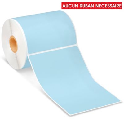 Desktop Direct Thermal Labels - Blue, 4 x 6" S-8604BLU