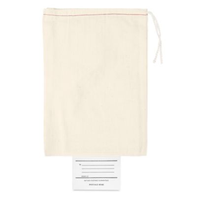 Cotton Bags, Cotton Drawstring Bags, Small Cloth Bags in Stock - ULINE