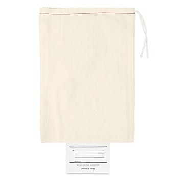 Cloth Mailing Bags with Tag - 8 x 12" S-883