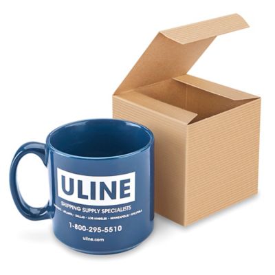 Clear Lid Boxes with Kraft Base - 7 3/8 x 5 3/8 x 1 S-21241 - Uline