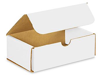 6 x 3 5/8 x 2" White Indestructo Mailers S-960