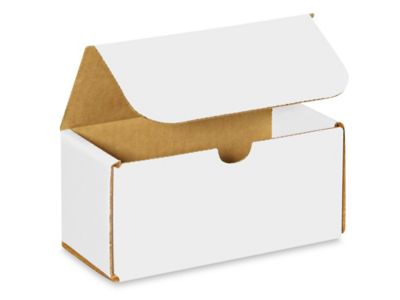 6 x 3 x 3" White Indestructo Mailers S-961