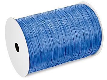 Raffia Ribbon - 1/4" x 100 yds, Blue S-9610BLU