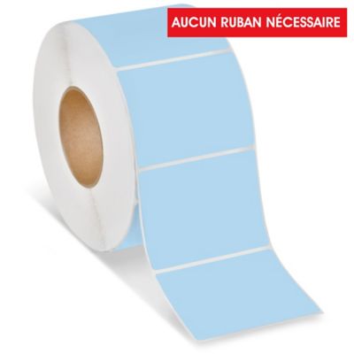 Industrial Direct Thermal Labels - Blue, 4 x 3" S-9628BLU