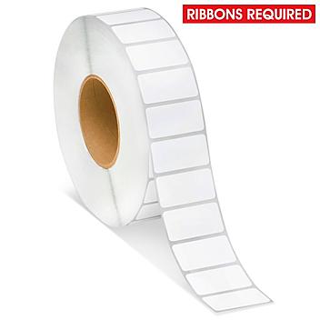 Removable Adhesive Industrial Thermal Transfer Labels - 2 x 1", Ribbons Required S-9631