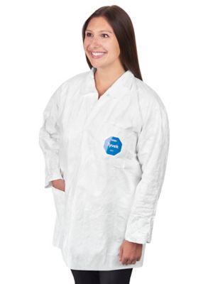 DuPont™ Tyvek® Lab Coat - 2XL S-9647E-XX - Uline