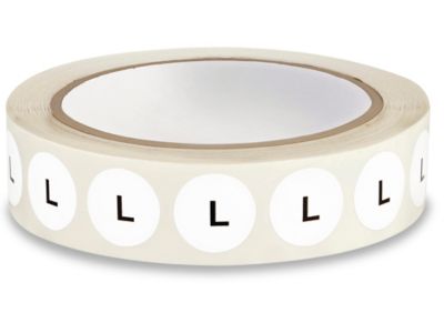  Étiquettes adhésives pour tailles – Acétate, 3/4 po