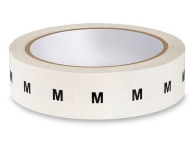 Size Labels - "M", Clear Acetate S-9671C-M