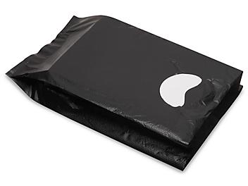 Merchandise Bags - 7 x 3 x 12", Black S-9687BL