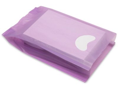 Merchandise Bags - 7 x 3 x 12", Purple S-9687PUR