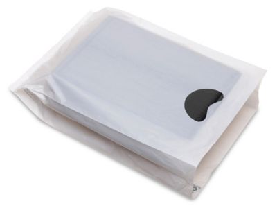 Merchandise Bags - 9 x 3 x 14", White S-9688W