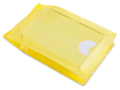 Merchandise Bags - 9 x 3 x 14", Yellow S-9688Y