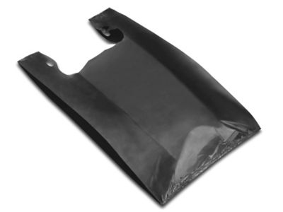 T-Shirt Bags - 12 x 7 x 22", Black S-9690BL