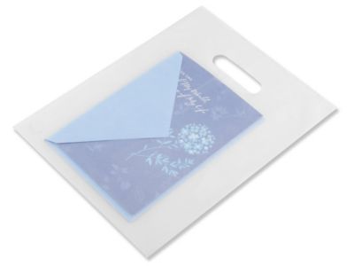  Frosty Merchandise Bags - 9 x 12"