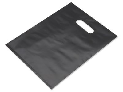 Frosty Merchandise Bags - 9 x 12", Black S-9709BL