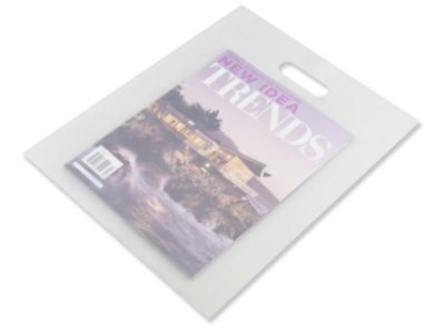 Frosty Merchandise Bags - 12 x 15", Clear S-9710C
