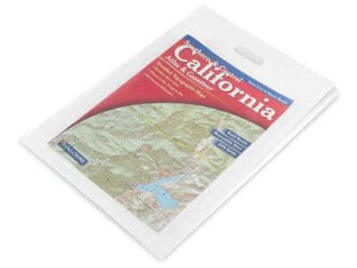 Frosty Merchandise Bags - 14 x 3 x 21", Clear S-9711C