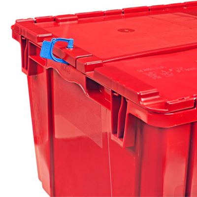 New 100pc Set containers with red plastic lids, reusable, disposable Sazon