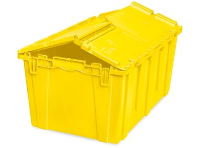 Plastic Bin Cups - 3 x 5 x 3, Yellow S-16291Y - Uline