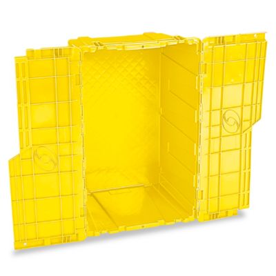 Plastic Bin Cups - 3 x 5 x 3, Yellow S-16291Y - Uline