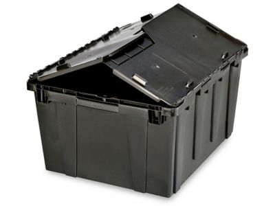 Uline plastic totes sale