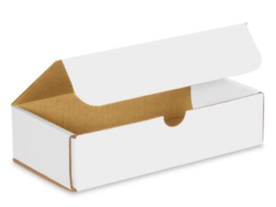 8 x 4 x 2" White Indestructo Mailers S-976