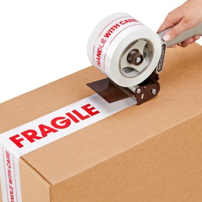 Preprinted Tape - "Fragile - Handle With Care", 3" x 110 yds S-9777