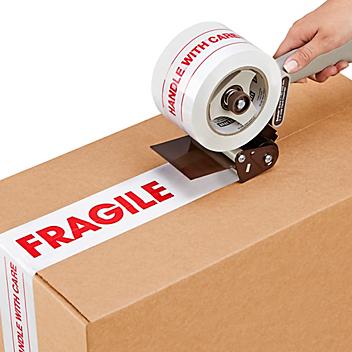 Preprinted Tape - "Fragile - Handle with Care", 3" x 110 yds S-9777