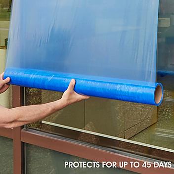 Glass Protection Tape - 36" x 200', Blue S-9779BLU