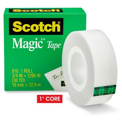 Scotch Magic Tape, 3/4 in x 650 in w/Dispenser, 1 in Core, 1 Pack