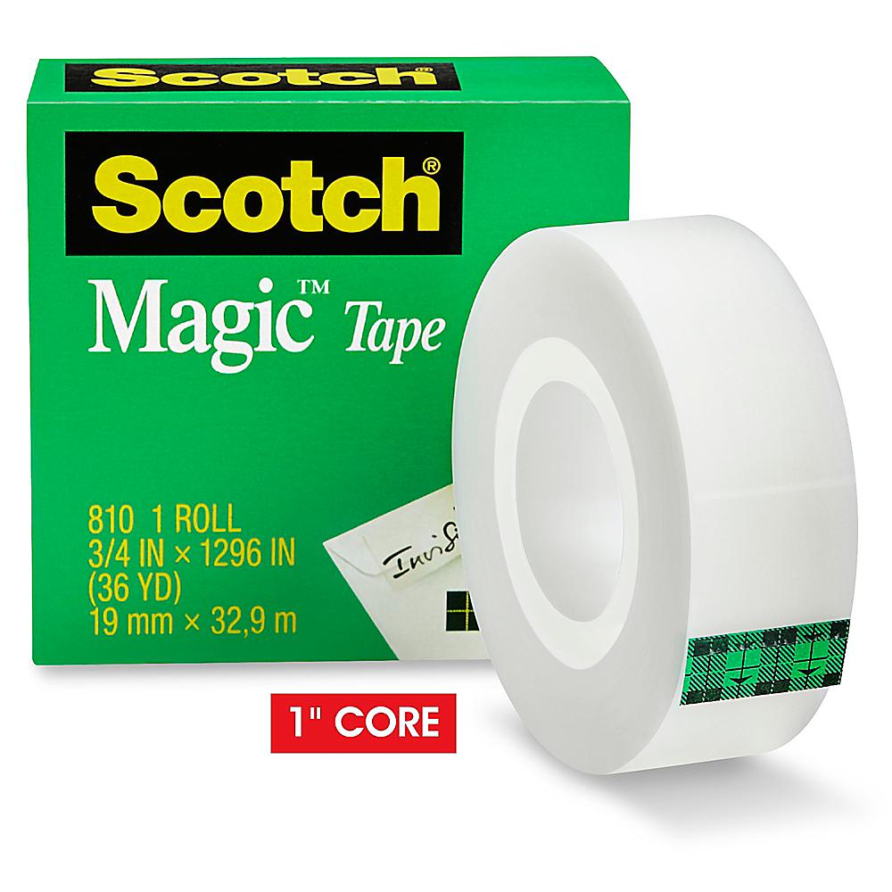 Verslijten Onverbiddelijk Super goed 3M 810 Scotch® Magic™ Tape - 3/4" x 36 yds S-9783 - Uline