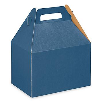 Gable Boxes - 9 x 6 x 6", Blue S-9799BLU