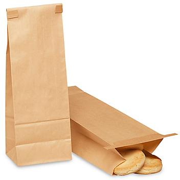 Bakery Bags - Plain Front, 3 3/8 x 2 1/2 x 10 7/8", Kraft S-9800
