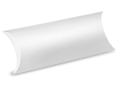 Pillow Boxes - 8 7/8 x 5 x 2", White Gloss S-9806W