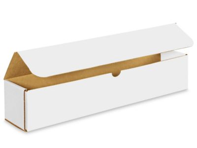 17 1/2 x 3 1/2 x 3 1/2" White Indestructo Mailers S-981
