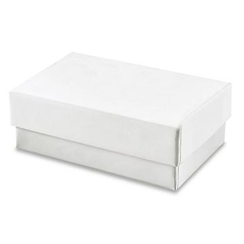 Jewelry Boxes - 2 1/2 x 1 1/2 x 7/8", White Gloss S-9810