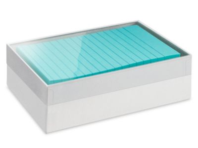 Clear Storage Boxes - 18 x 12 x 12 S-14599 - Uline